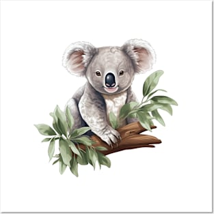 Koala In Australia Posters and Art